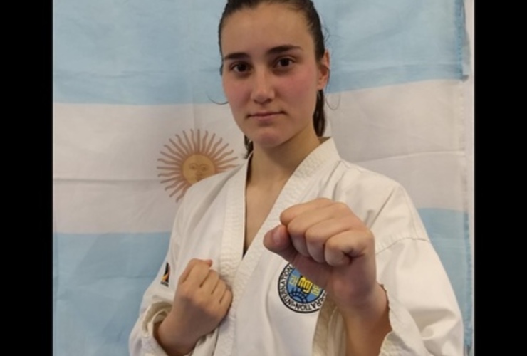 Imagen de Lucila Coletta, clasificó al Campeonato Mundial de Kazajistán 2023.