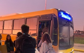 La foto tomada esta ma&ntilde;ana en la denominada parada de "El Cristo".