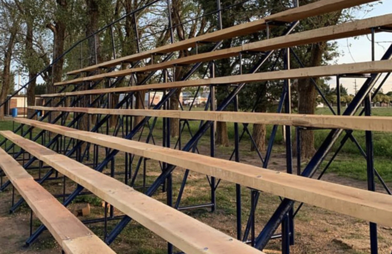 Imagen de Nuevas tribunas para el sector de fútbol de Central Argentino.