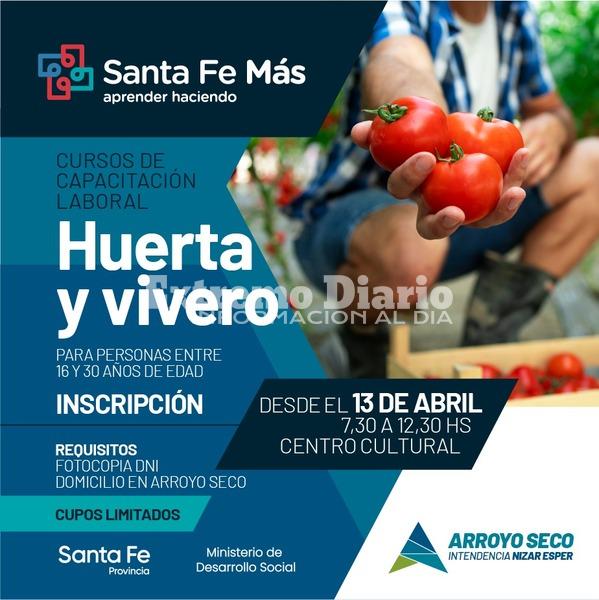 Imagen de Santa Fe M&aacute;s: Abren las inscripciones a nuevos cursos de capacitaci&oacute;n