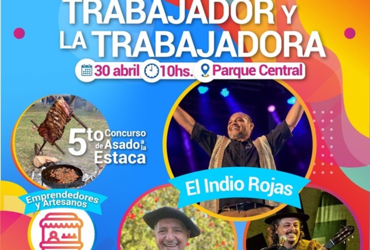 Imagen de Se viene la 2ª Fiesta del Trabajador y Trabajadora en General Lagos.