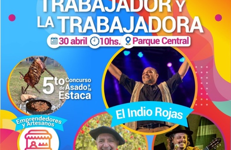 Imagen de Se viene la 2&ordf; Fiesta del Trabajador y Trabajadora en General Lagos.