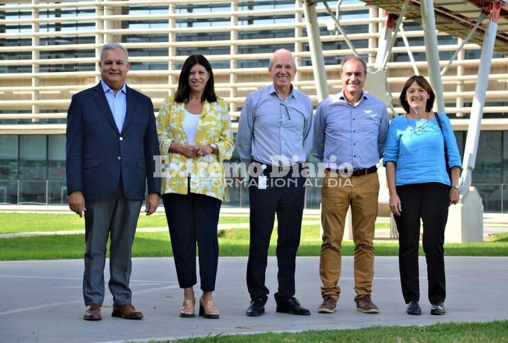 Imagen de Clara García y Pablo Farías estuvieron en Alvear