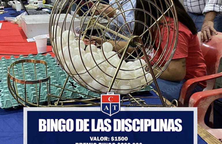 Imagen de Nuevo Bingo de Disciplinas de Talleres