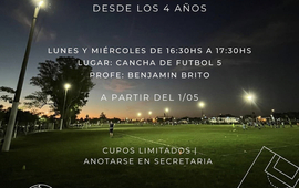 Imagen de Nueva Escuelita de F&uacute;tbol de Central Argentino.