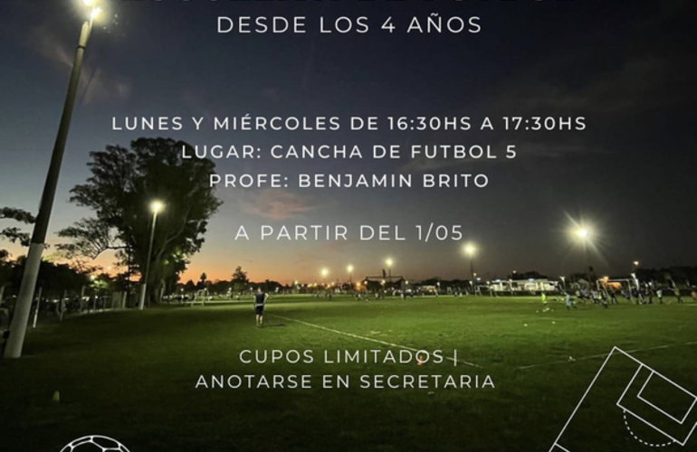 Imagen de Nueva Escuelita de F&uacute;tbol de Central Argentino.