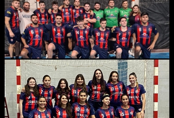 Imagen de El handball femenino y masculino de Talleres, debutó en el torneo de 1ª división.