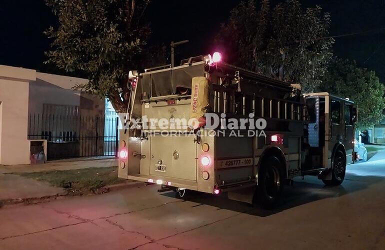 Imagen de Principio de incendio en Ju&aacute;rez Celman al 600
