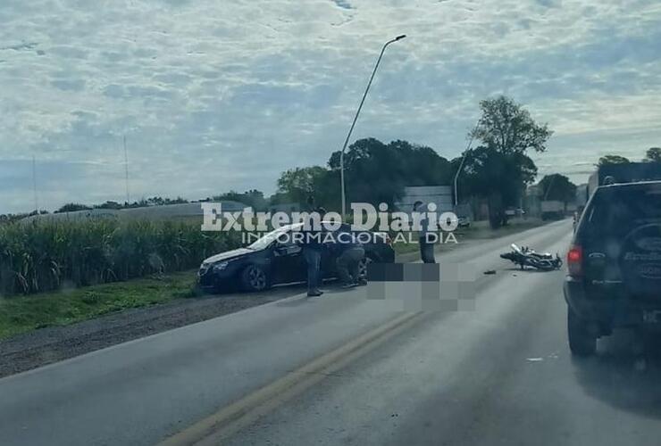 El siniestro tuvo lugar este viernes por la tarde.