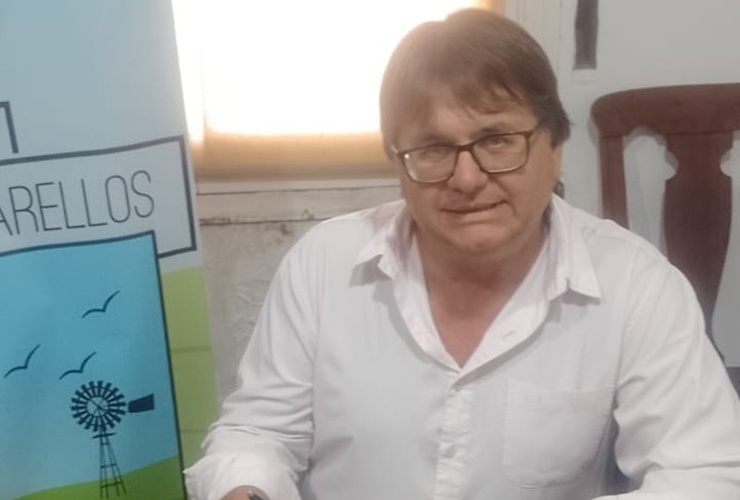 Marcelo Paponi, presidente comunal de Albarellos.