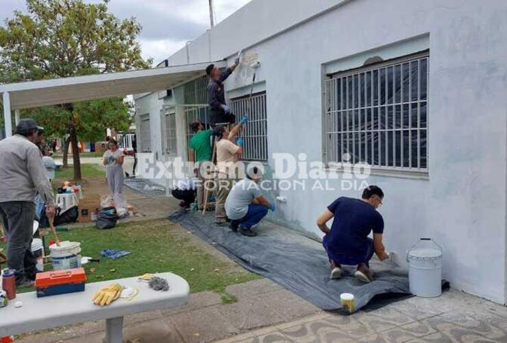 Imagen de Buscan colaboradores para pintar la fachada del Jardín Lucecitas del Paraná