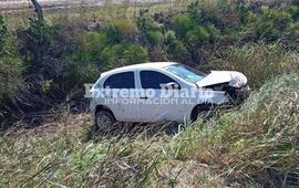 As&iacute; qued&oacute; el coche tras el accidente.
