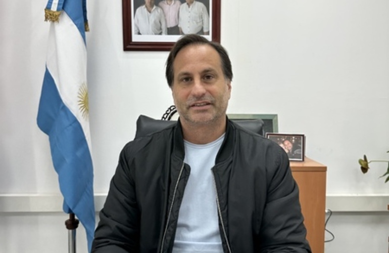 Imagen de Esteban Ferri, presidente comunal de General Lagos, se refirió a varios temas sobre su localidad.