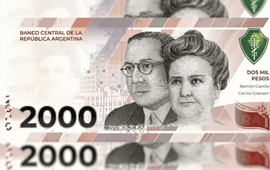 As&iacute; ser&aacute; el billete de $2000 pesos.