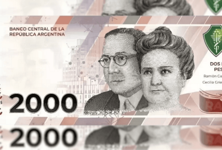 Así será el billete de $2000 pesos. Así será el billete de $2000 pesos.