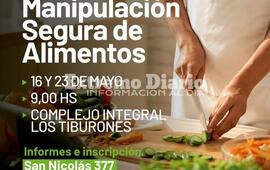 Imagen de Nueva capacitaci&oacute;n en manipulaci&oacute;n segura de alimentos