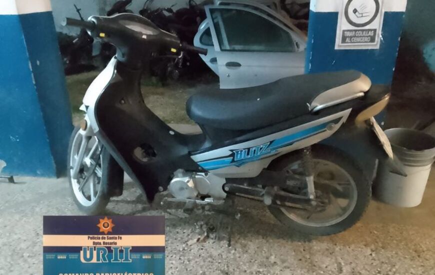 Imagen de Secuestran moto y la trasladan a la comisar&iacute;a