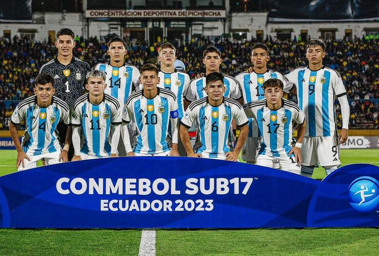 Imagen de Argentina perdió 1 a 0 ante Ecuador y cerrará su participación en el Sudamericano U17 frente a Brasil