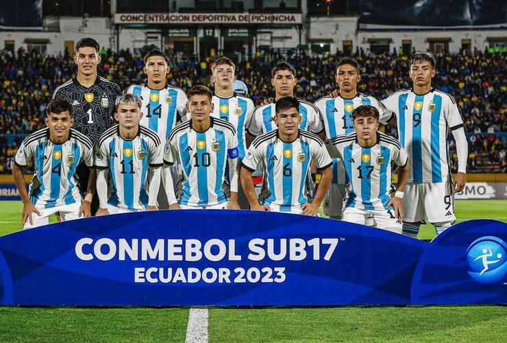 Imagen de Argentina perdi&oacute; 1 a 0 ante Ecuador y cerrar&aacute; su participaci&oacute;n en el Sudamericano U17 frente a Brasil