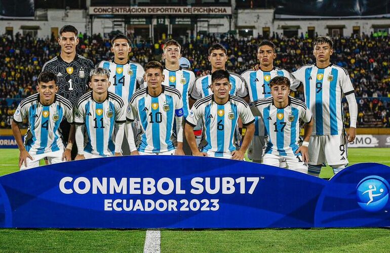 Imagen de Argentina perdió 1 a 0 ante Ecuador y cerrará su participación en el Sudamericano U17 frente a Brasil