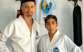 Imagen de Benjam&iacute;n Barreto, de la Academia Shijak, qued&oacute; clasificado para el Mundial de Taekwondo
