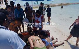 Imagen de Muri&oacute; un turista argentino en una playa de M&eacute;xico por un aparente infarto