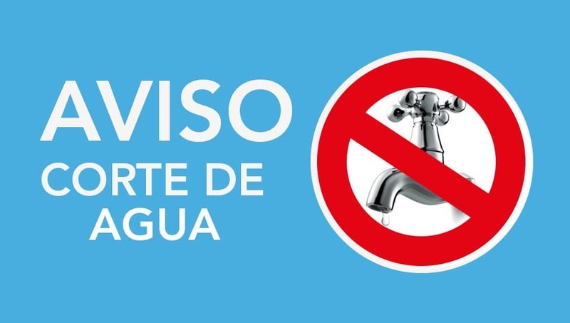 Imagen de Corte de agua programado