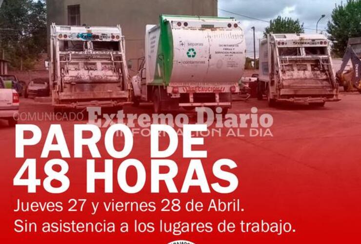 Imagen de El Sindicato de Trabajadores Municipales anunció un paro de 48 horas