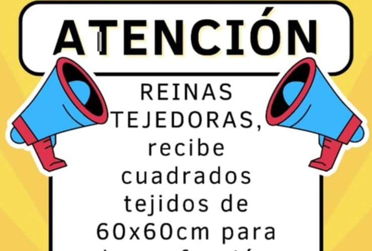 Imagen de Reinas Tejedoras vuelve a lanzar campa&ntilde;a para confeccionar frazadas