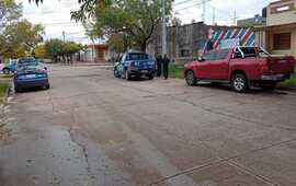Personal policial se encuentra en el lugar.