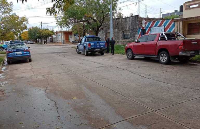 Personal policial se encuentra en el lugar.