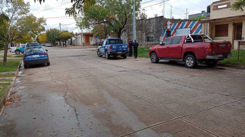 Personal policial se encuentra en el lugar.