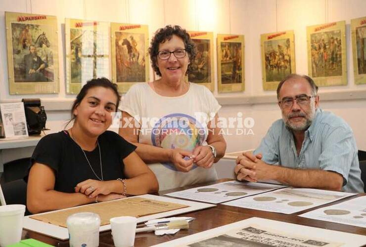 Imagen de Museo Municipal: Tratamiento sobre el material de prensa local