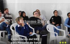 Imagen de Alvear: Capacitaci&oacute;n del Sies para el personal de salud