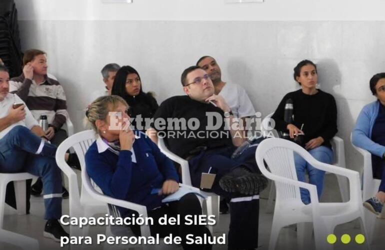 Imagen de Alvear: Capacitaci&oacute;n del Sies para el personal de salud