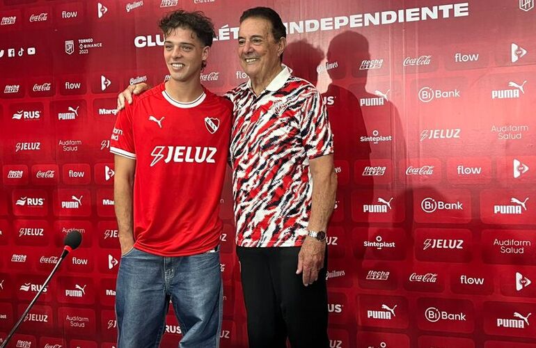 Imagen de Santiago Maratea present&oacute; la colecta en Independiente y ya recaud&oacute; $220.000.000