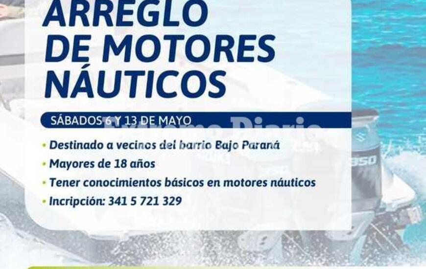 Imagen de Capacitaci&oacute;n en arreglo de motores n&aacute;uticos en Alvear