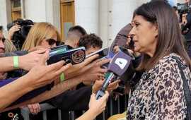Imagen de Clara Garc&iacute;a: �El discurso de Perotti fue largo y fr&iacute;o, el de un hombre en retirada�