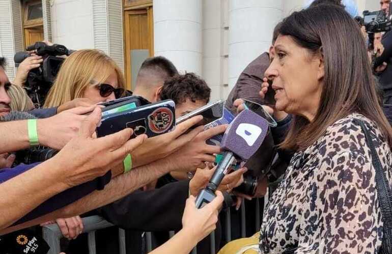 Imagen de Clara Garc&iacute;a: �El discurso de Perotti fue largo y fr&iacute;o, el de un hombre en retirada�