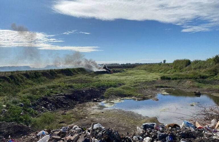 El fuego se controló rápidamente.