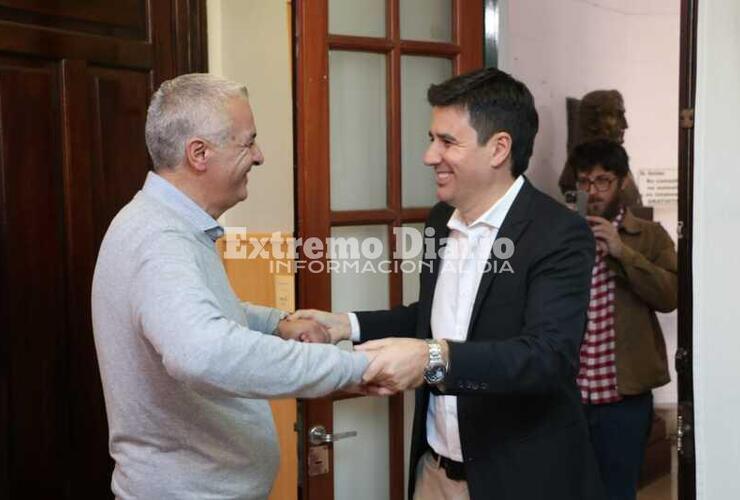 Imagen de El diputado nacional Eduardo Toniolli visit&oacute; Arroyo Seco