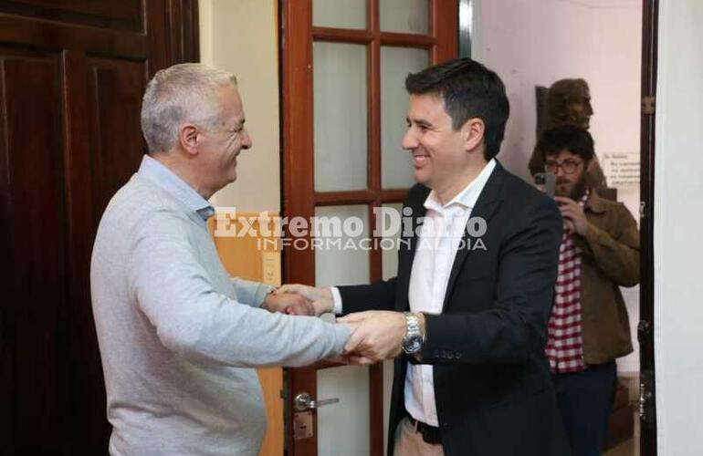 Imagen de El diputado nacional Eduardo Toniolli visit&oacute; Arroyo Seco