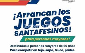 Imagen de Abri&oacute; la inscripci&oacute;n para los Juegos Santafesinos destinado a personas mayores