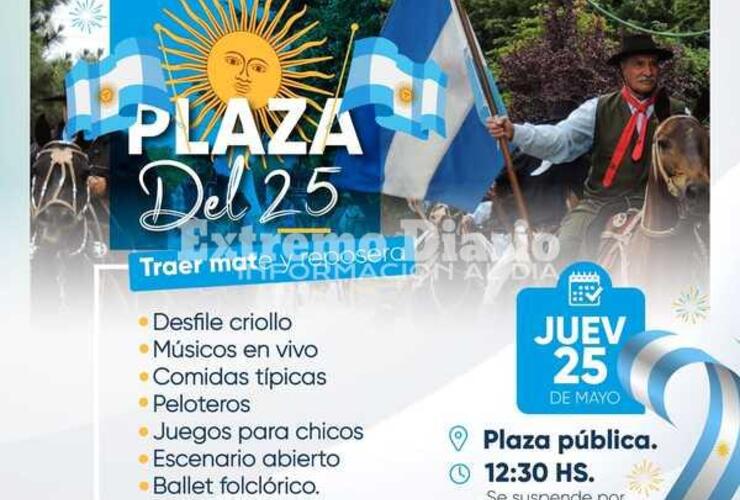 Imagen de 25 de Mayo: Todos a la Plaza en Fighiera