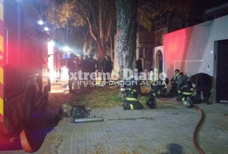 Imagen de Un hombre de 89 años murió en un incendio de su casa de Rosario