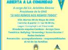 Imagen de Charla abierta a la comunidad: Si nos reímos nos reímos todos