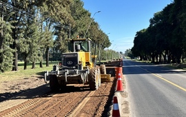 Imagen de Contin&uacute;a la obra de ensanchamiento de la Ruta 21 en la regi&oacute;n.