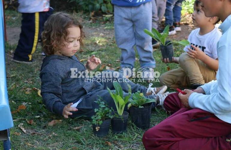 Imagen de Centro de Cuidado Infantil: Actividades en la plaza �Malvinas Argentinas�