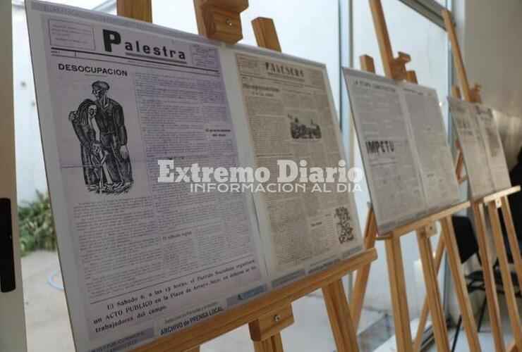 Imagen de Prensa local: Exposici&oacute;n del Museo Municipal en el Centro de Salud �Ram&oacute;n Carrillo�