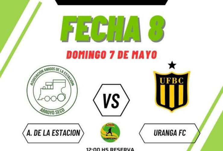 Imagen de Los Amigos de la Estaci&oacute;n, jugar&aacute;n ma&ntilde;ana ante Uranga FootBall Club.
